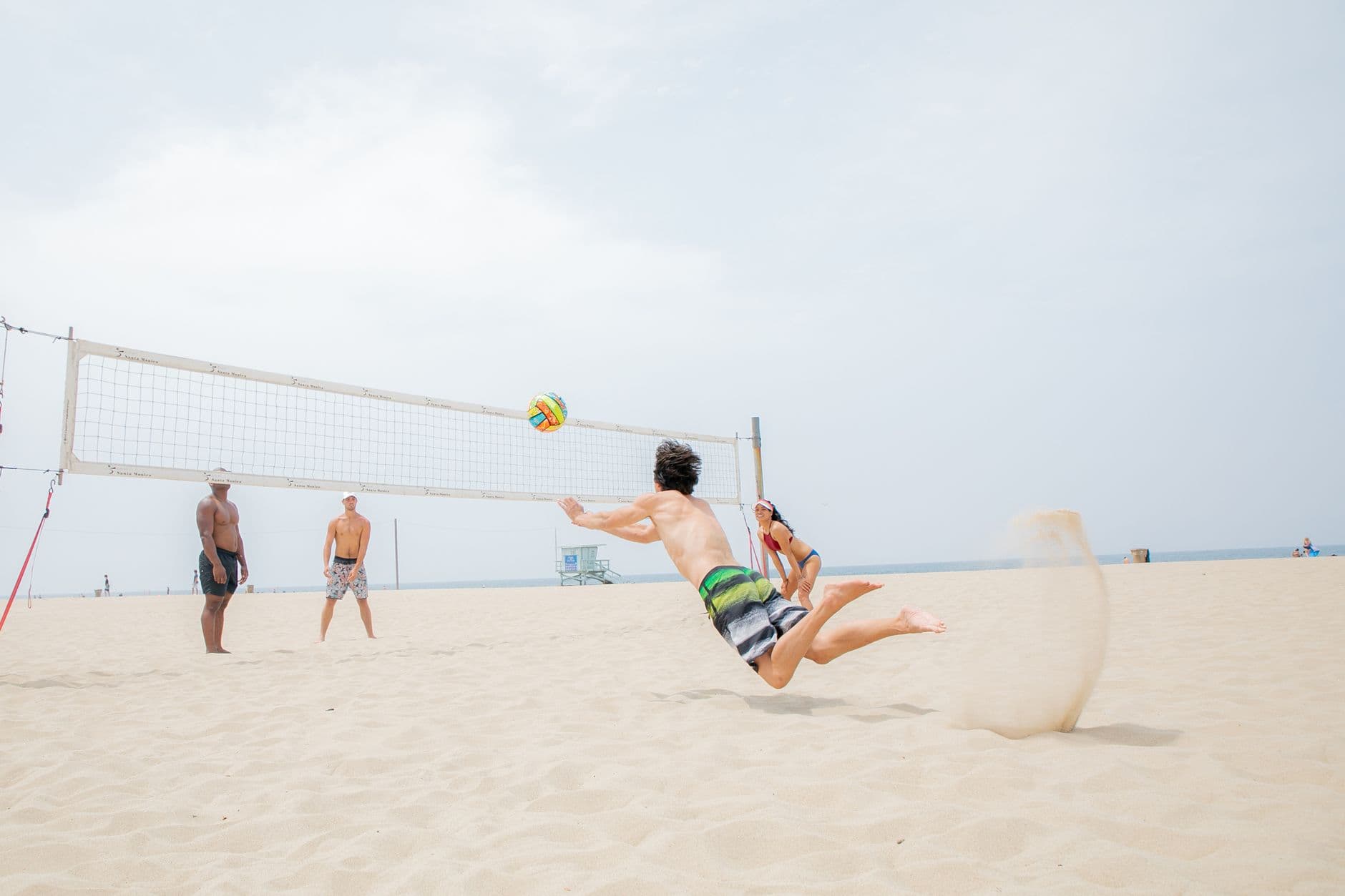 Set Rete da Pallavolo da Spiaggia Mikasa - View 3