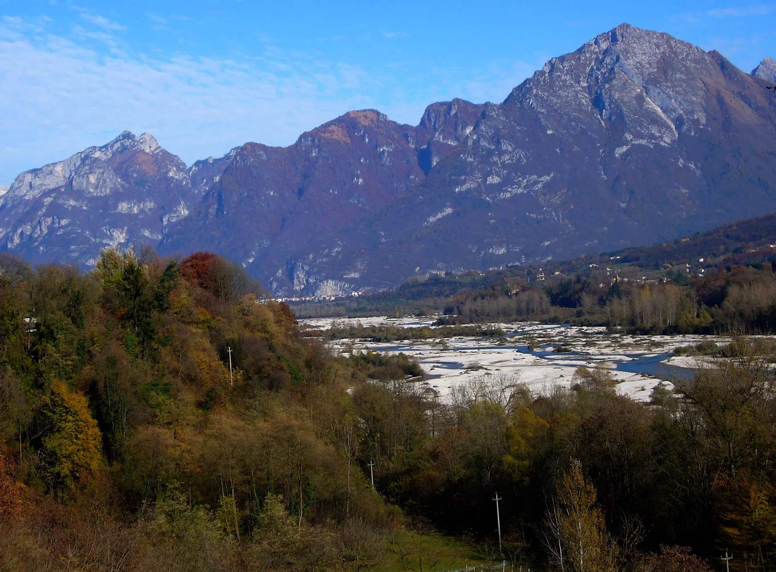 Le diramazioni del Piave alle Fontane di Nogarè