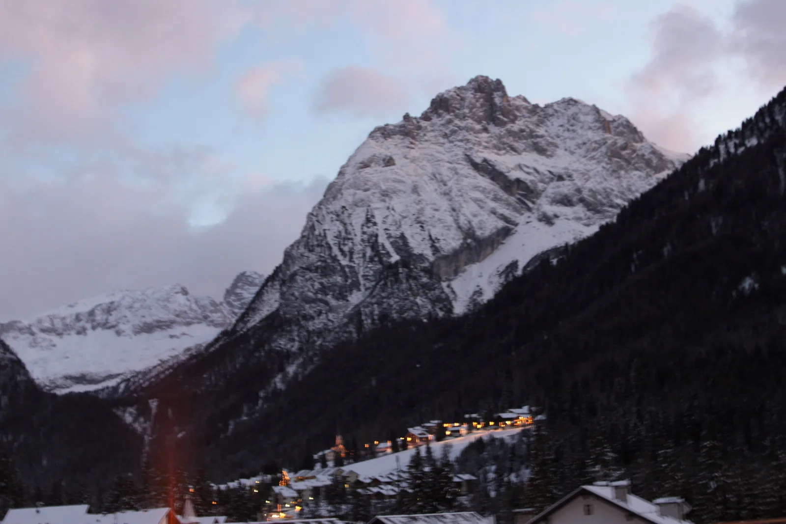 La Marmolada vista dalla Val di Fassa